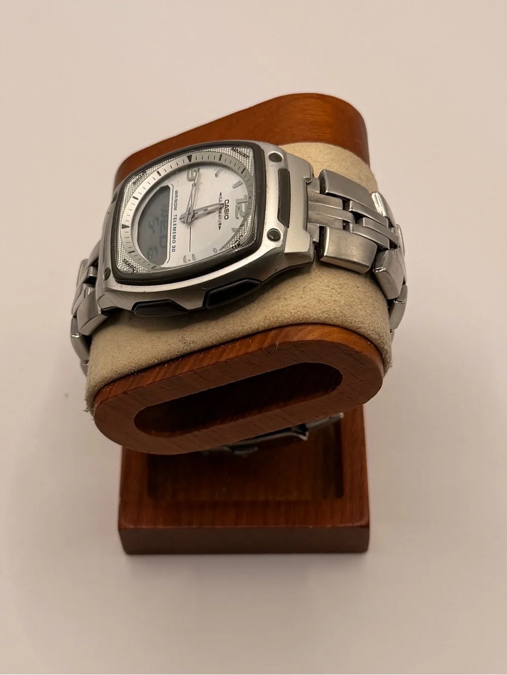 2005 Casio Illuminator, AW-81, Stainless Steel, Analog‎ & Digital Watch